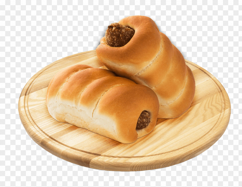 Croissant Sausage Roll Bakery Danish Pastry Fast Food PNG