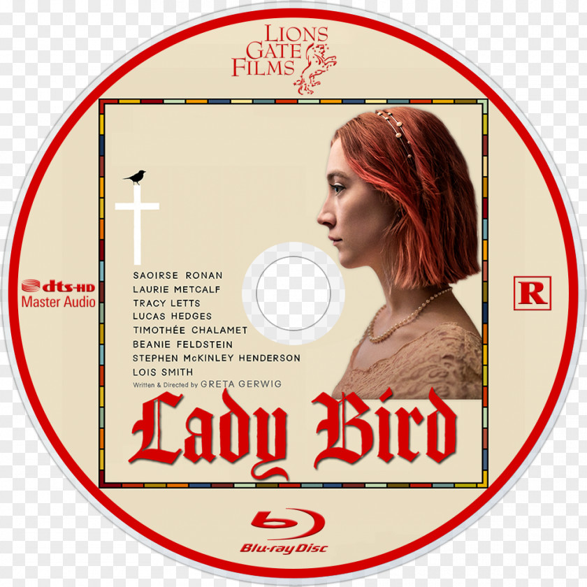 Lady Bird Blu-ray Disc DVD YouTube Film PNG