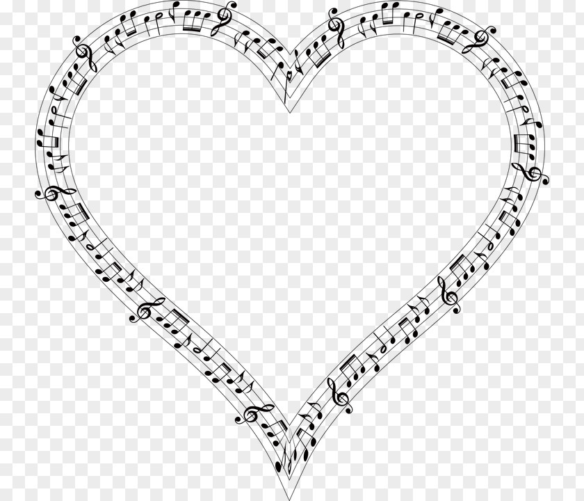 Musical Note Theatre Heart PNG