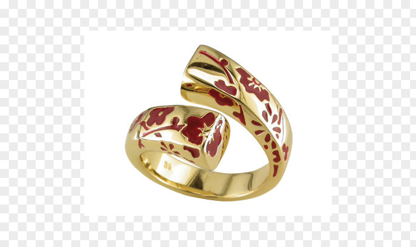 Ruby Silver Gold Wedding Ring PNG