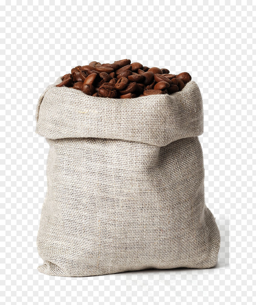 Bags Of Coffee Beans Close-up Bean Gunny Sack Bag Kopi Luwak PNG