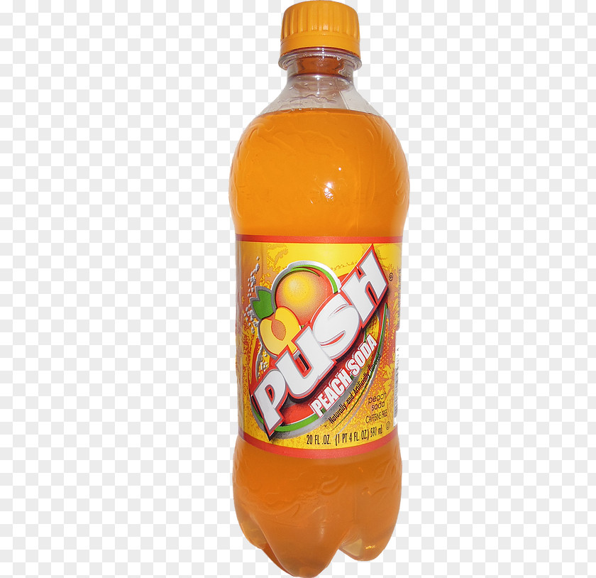 Bottle Fizzy Drinks Plastic Orange Drink PNG