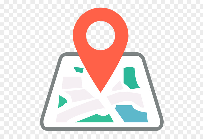 Green Map Red Location Mark GPS Navigation Device Tracking Unit Vehicle System Icon PNG