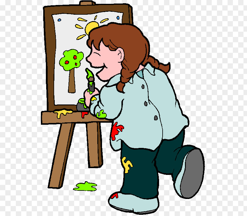 Painting PNG , Girl Paint s clipart PNG