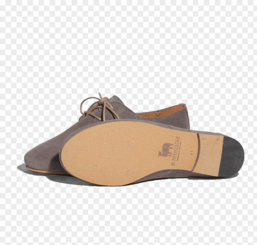 Sandal Suede Slide Shoe PNG