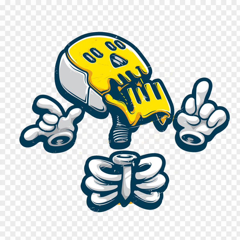 Spring Robot Cartoon Poster PNG