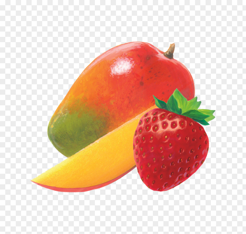 Strawberry Mango Food Accessory Fruit Dried PNG