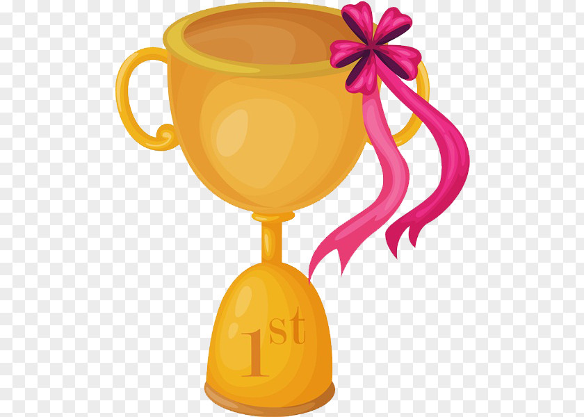 Yellow Trophy Photography Clip Art PNG