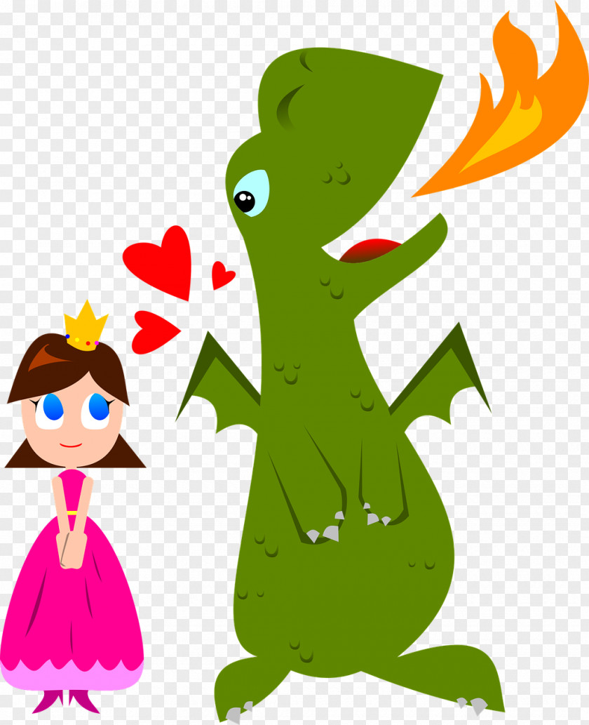 Beauty And The Beast Princess Dragon Wedding Invitation Clip Art PNG