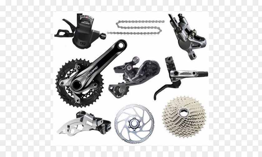 Bicycle Groupset Shimano Deore XT Dura Ace PNG
