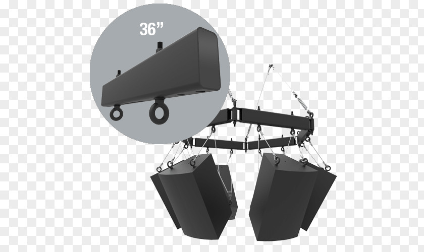 Ceiling Grid Clamps Loudspeaker Sound Building Beam Rigging PNG