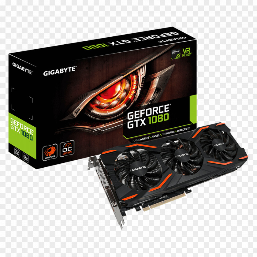 Graphics Cards & Video Adapters NVIDIA GeForce GTX 1050 Ti GDDR5 SDRAM 英伟达精视GTX Gigabyte Technology PNG