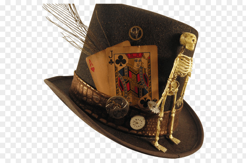 Hat Halloween Costume Steampunk Playing Card PNG