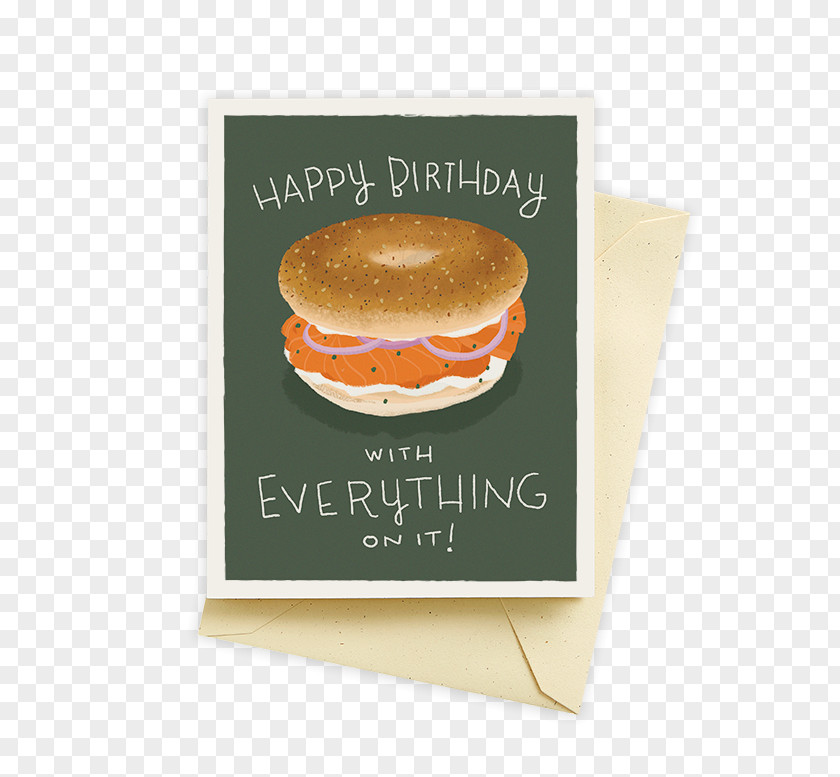 Bagel Fast Food Paper Everything Printing PNG