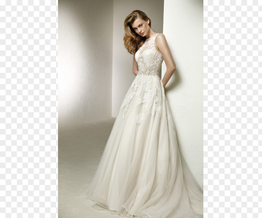 Dress Wedding Bride Pronovias PNG