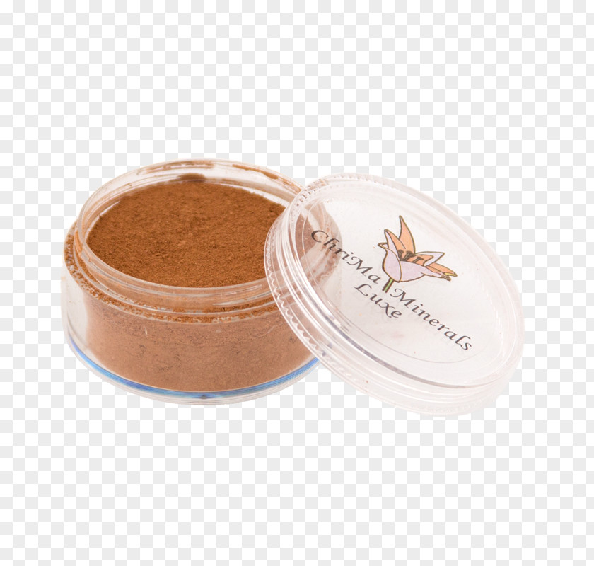 Face Powder Brown PNG