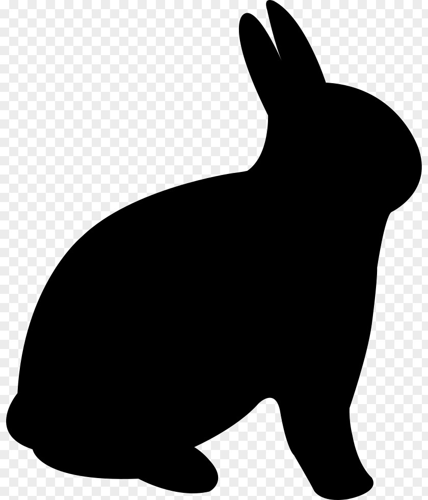 Rabbit Domestic Silhouette Dog Hare PNG