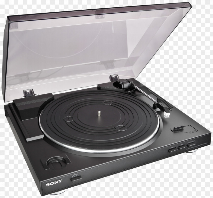 Sony Turntable PS-LX300USB Phonograph Record Corporation 索尼 PNG