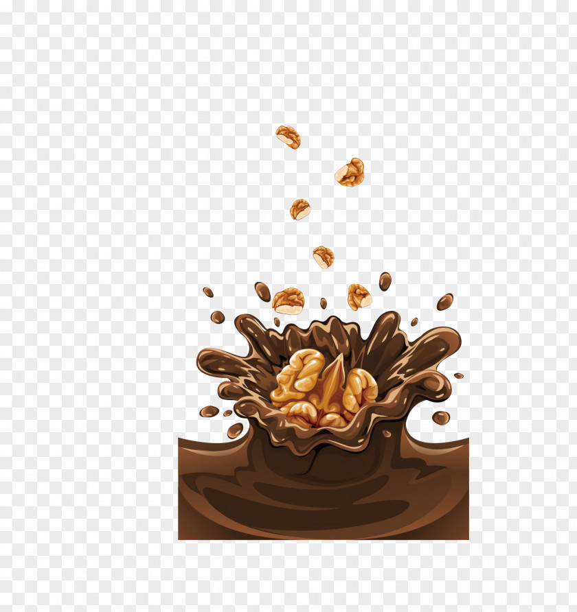 Walnut Cartoon Poster PNG