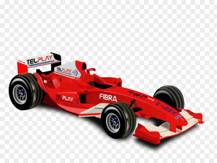 Formula 1 One Car Racing PNG