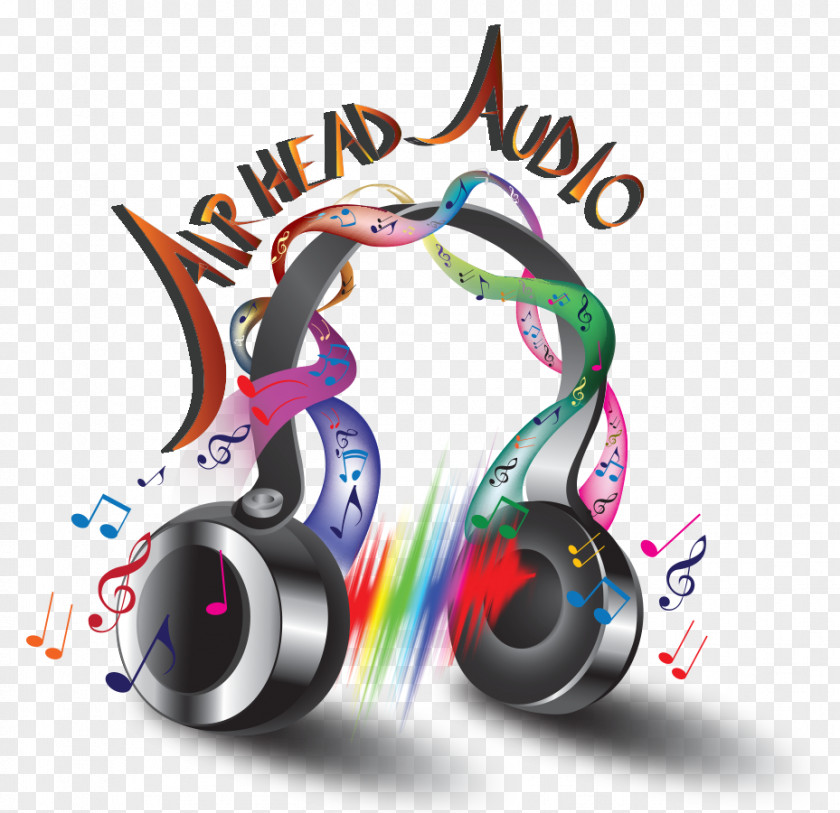 Headphones Logo Automotive Design PNG