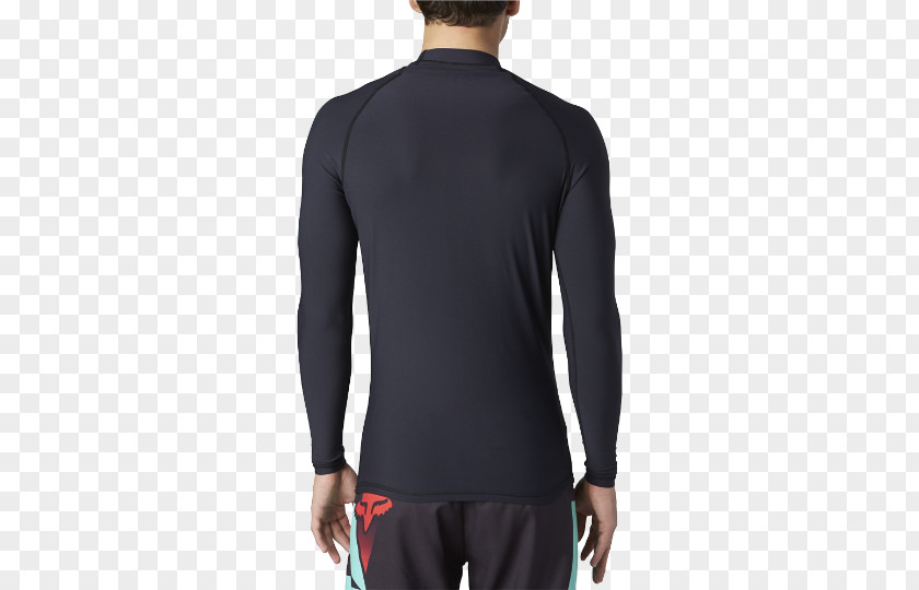 Shirt Rash Guard Sleeve Tuxedo Fox Racing PNG