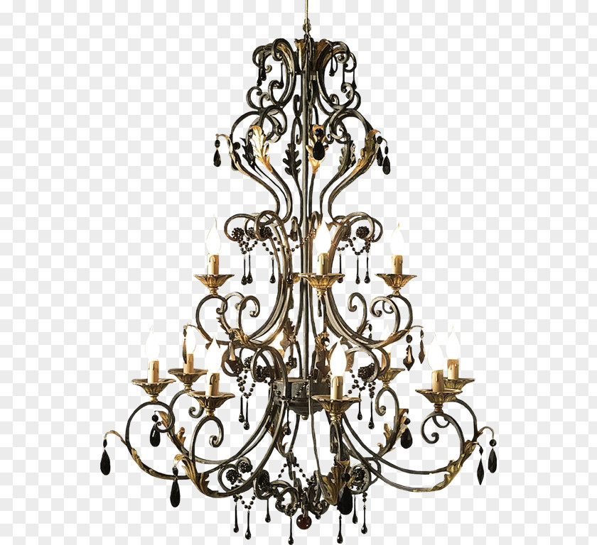 Vintage Furniture Chandelier 2403 (عدد) Clip Art PNG