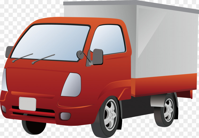 Cartoon Truck Car Delivery Sales PNG