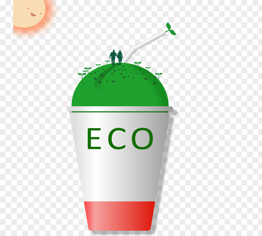 Creative Hand-painted Milk Cup Without Button Material PNG