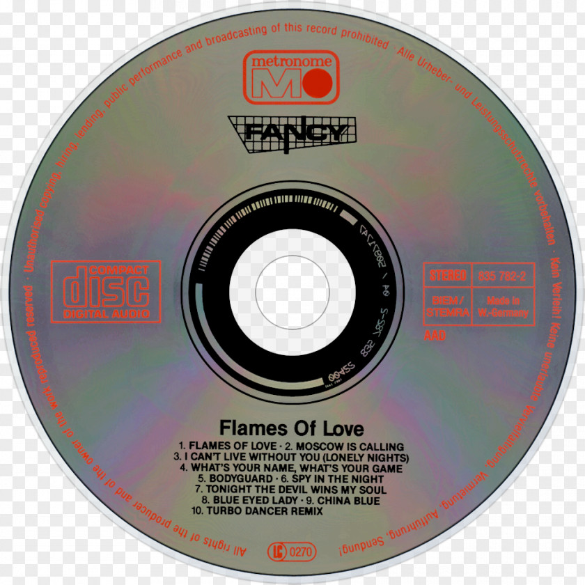 Flame Of Love Compact Disc PNG