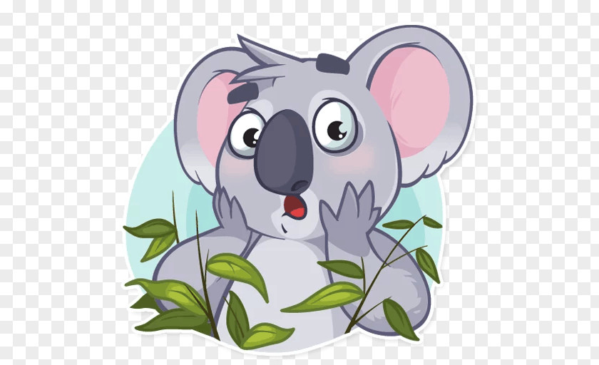 Koala Bear Sticker Telegram Marsupial PNG