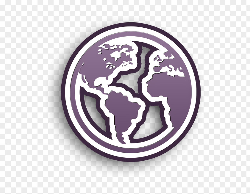 Metal Symbol Earth Icon PNG