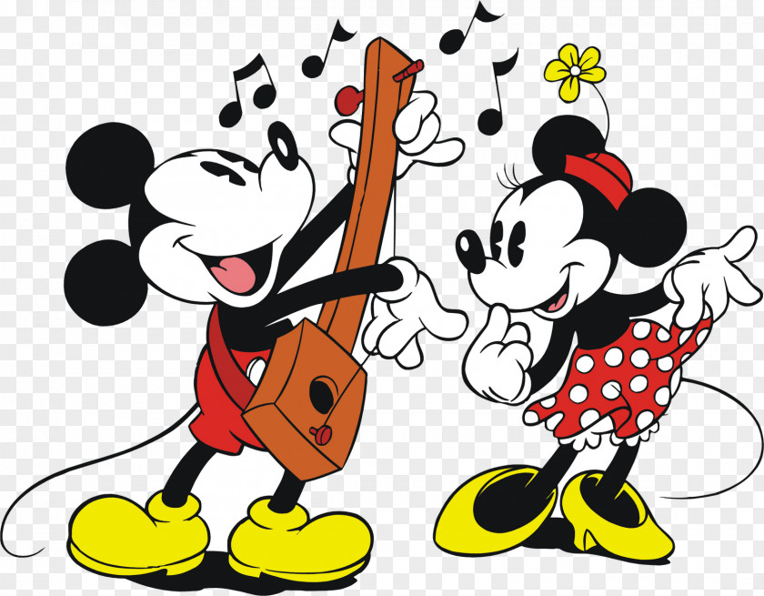 Mickey Minnie Mouse Epic Animated Cartoon PNG