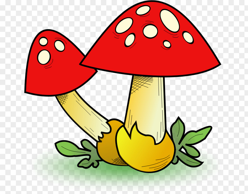 Mushroom Fungus Edible Clip Art PNG