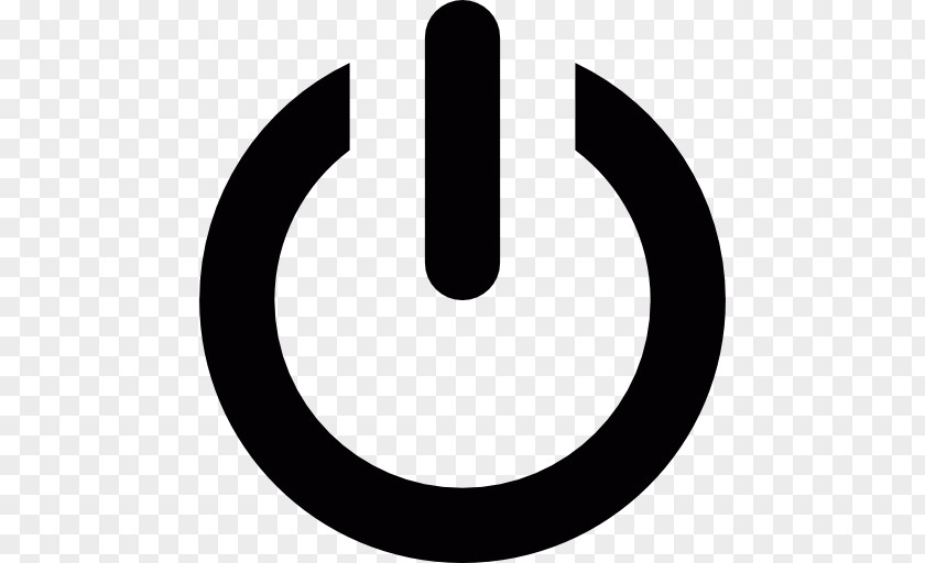On Off Power Symbol Button PNG