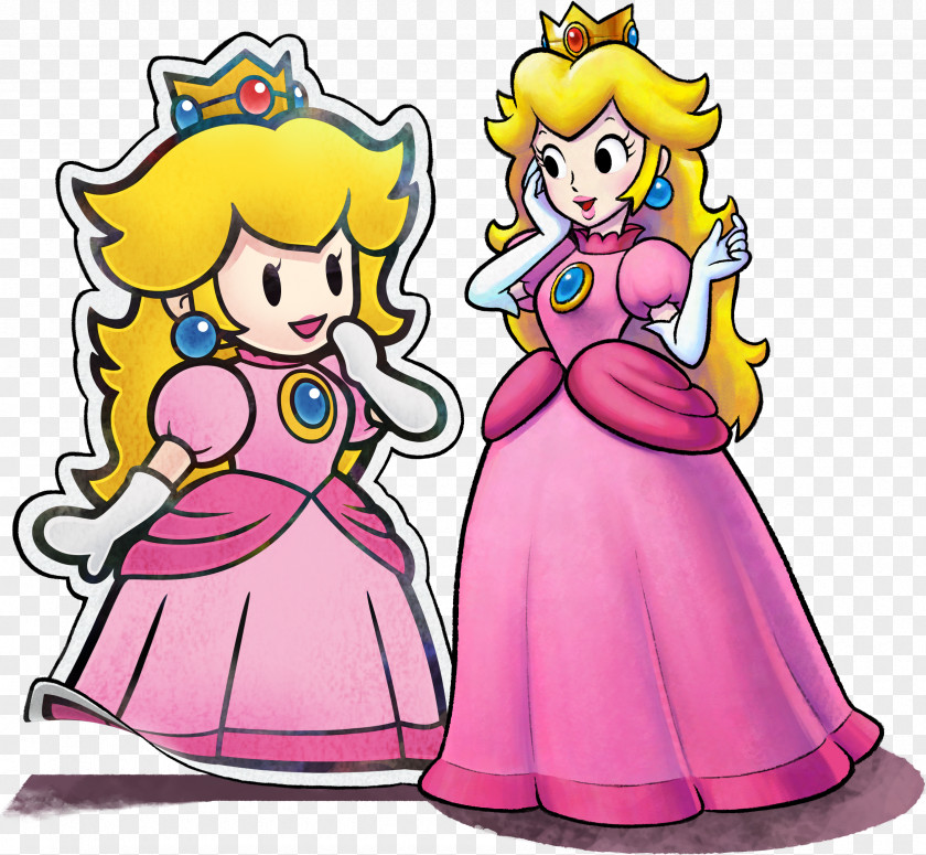 Peach Mario & Luigi: Paper Jam Superstar Saga Bros. Princess PNG