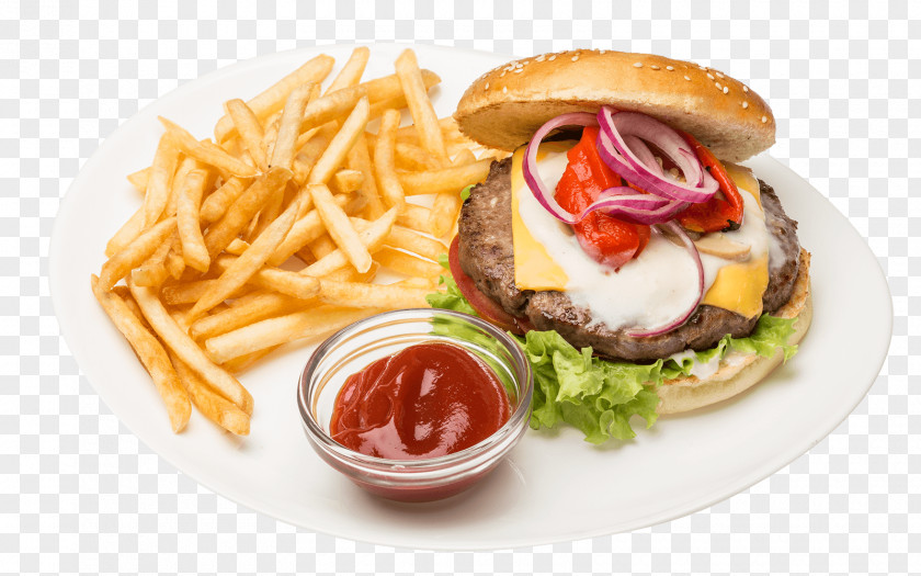 Burger And Sandwich Hamburger Fast Food Cheeseburger Junk Pizza PNG