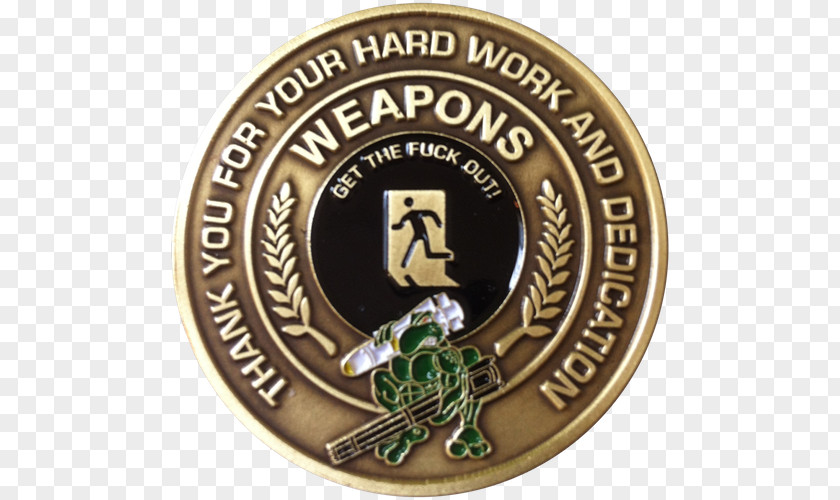 Game Coin 01504 Brass Medal PNG