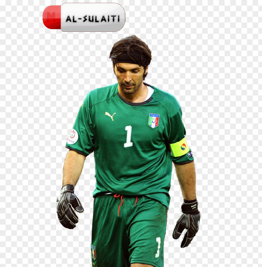 Gianluigi Buffon Team Sport Italy National Football T-shirt PNG