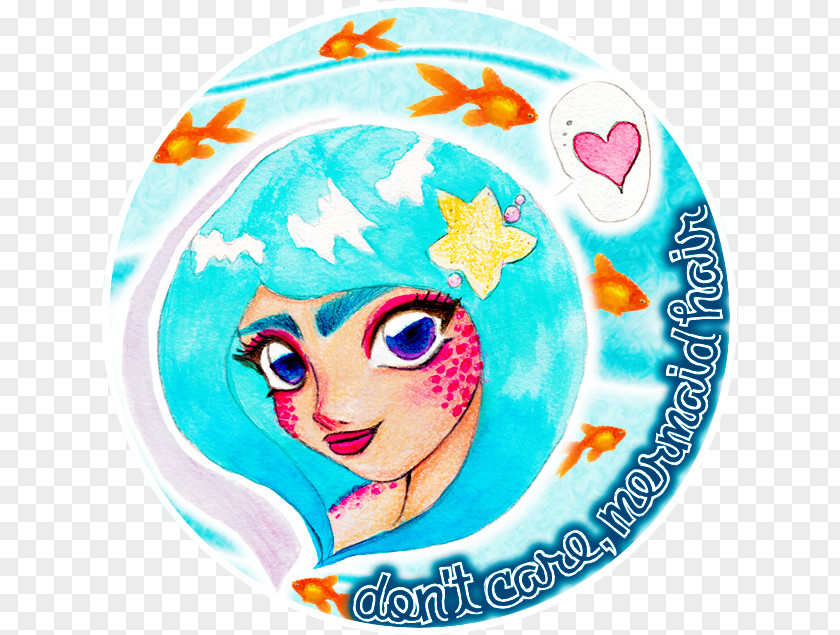 Mermaidhair Moonage Daydream Mermaid Space Pirate Circle Hair PNG