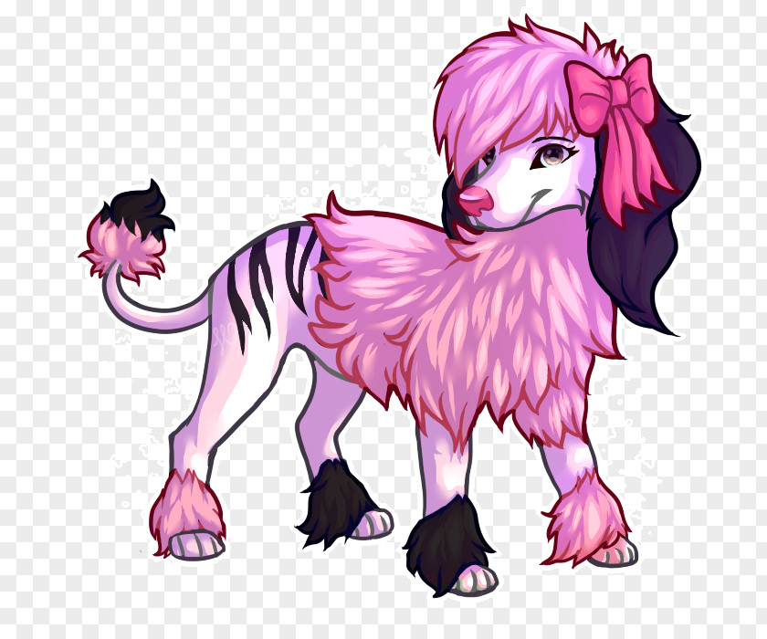 Pink Shading Cat Dog Mammal Horse Carnivora PNG