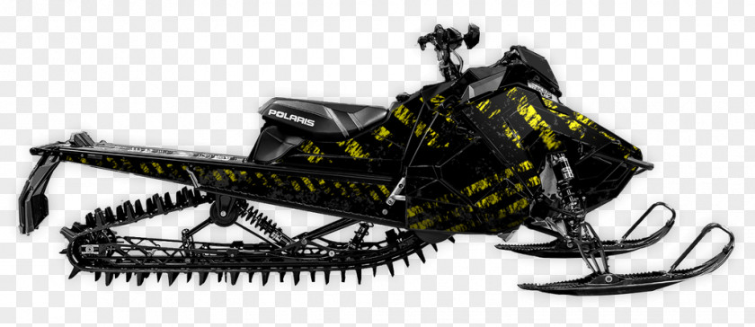 Polaris RMK Snowmobile Industries Sled Decal PNG