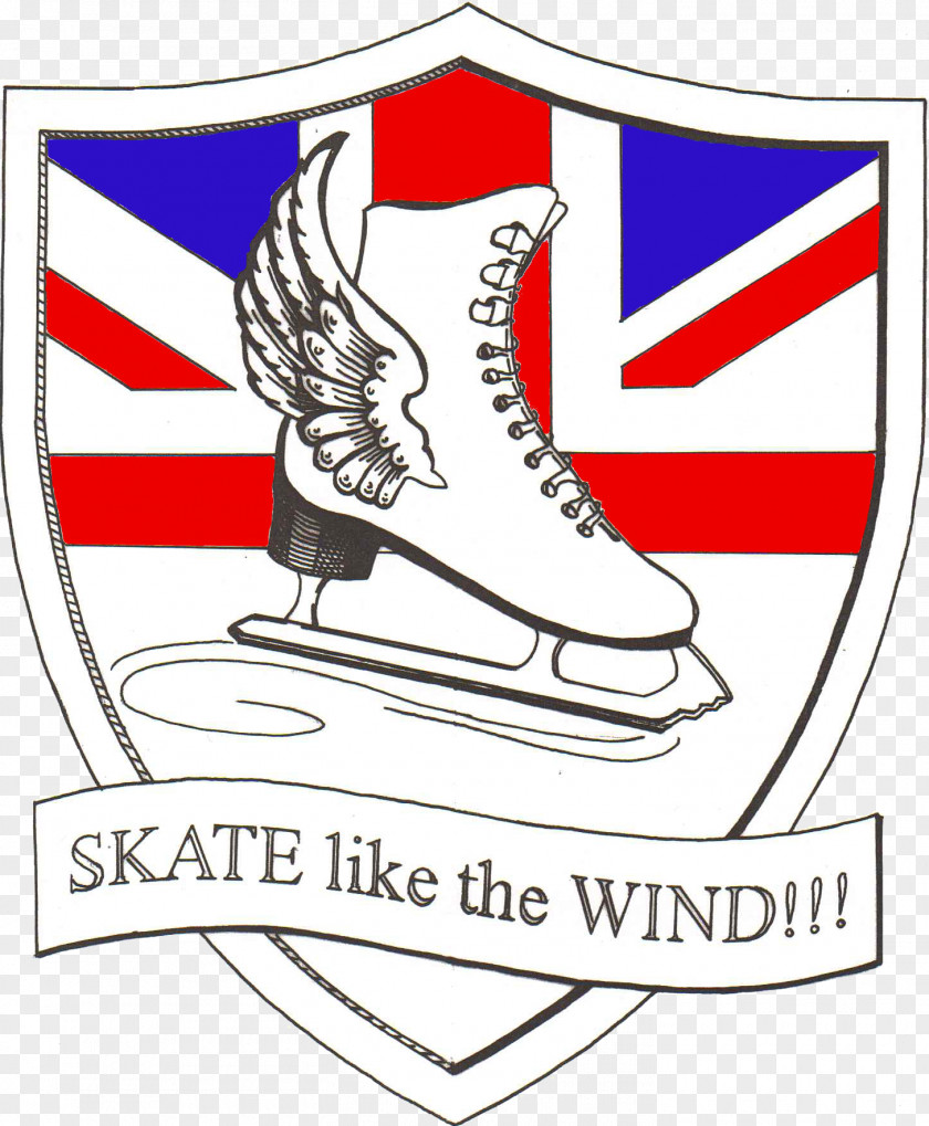 Ride Like The Wind Day Skate Ice Skating Shoe Clip Art PNG