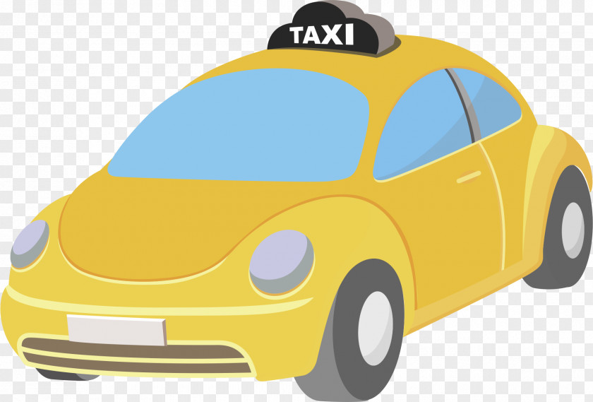 Taxi Vector Material Volkswagen Beetle PNG