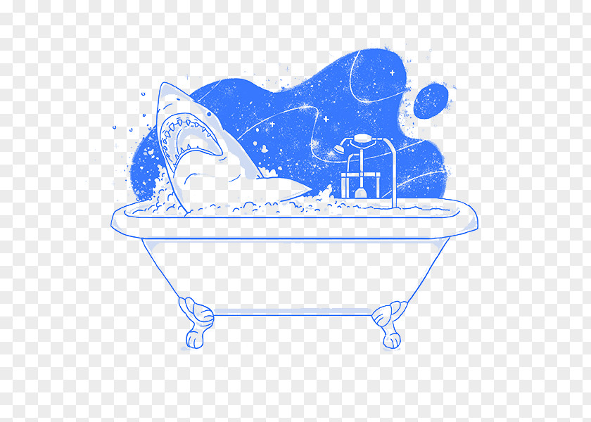 Bathtub Graphic Design Digital Painting Art Illustration PNG