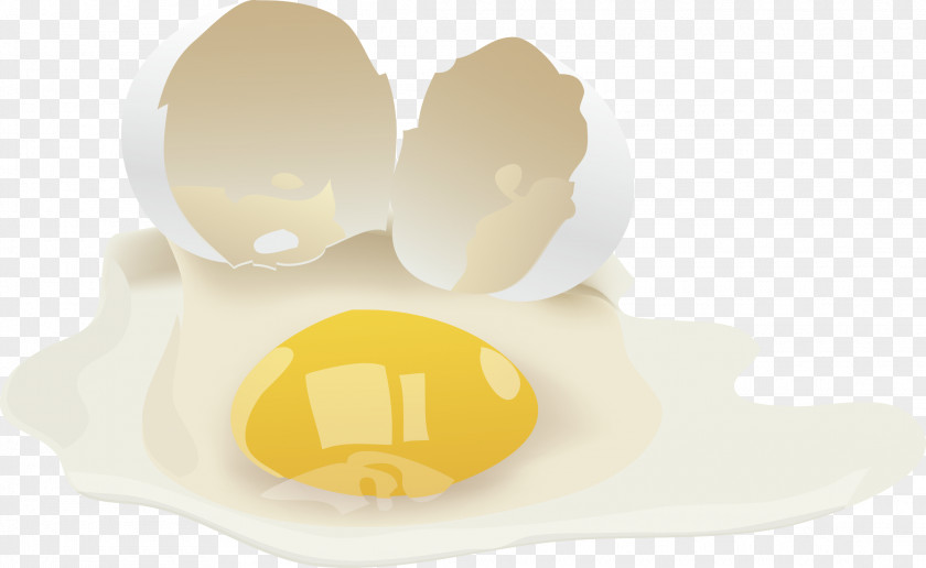 Broken Egg Vector Fried Photography Food Illustration PNG