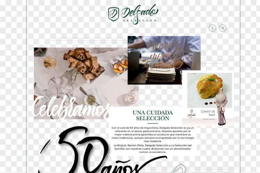 Grupo Delgado Selección Food Web Page Calle De Sinesio PNG