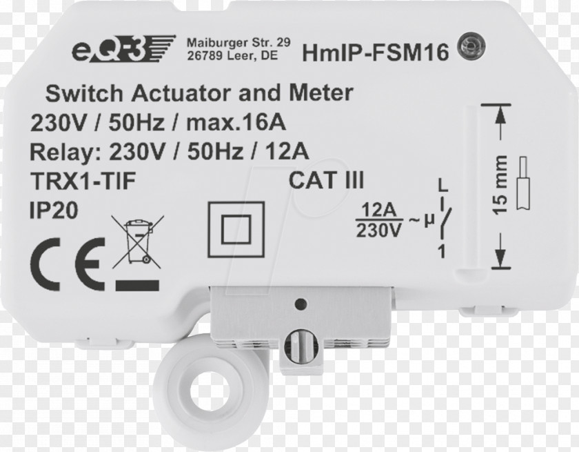 Homematic-ip Homematic IP Actuator HmIP-FSM Electronics Electrical Switches Internet Protocol Electronic Component PNG