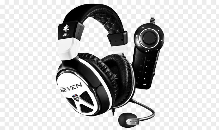 Microphone Turtle Beach Corporation Headset Ear Force XP SEVEN PNG