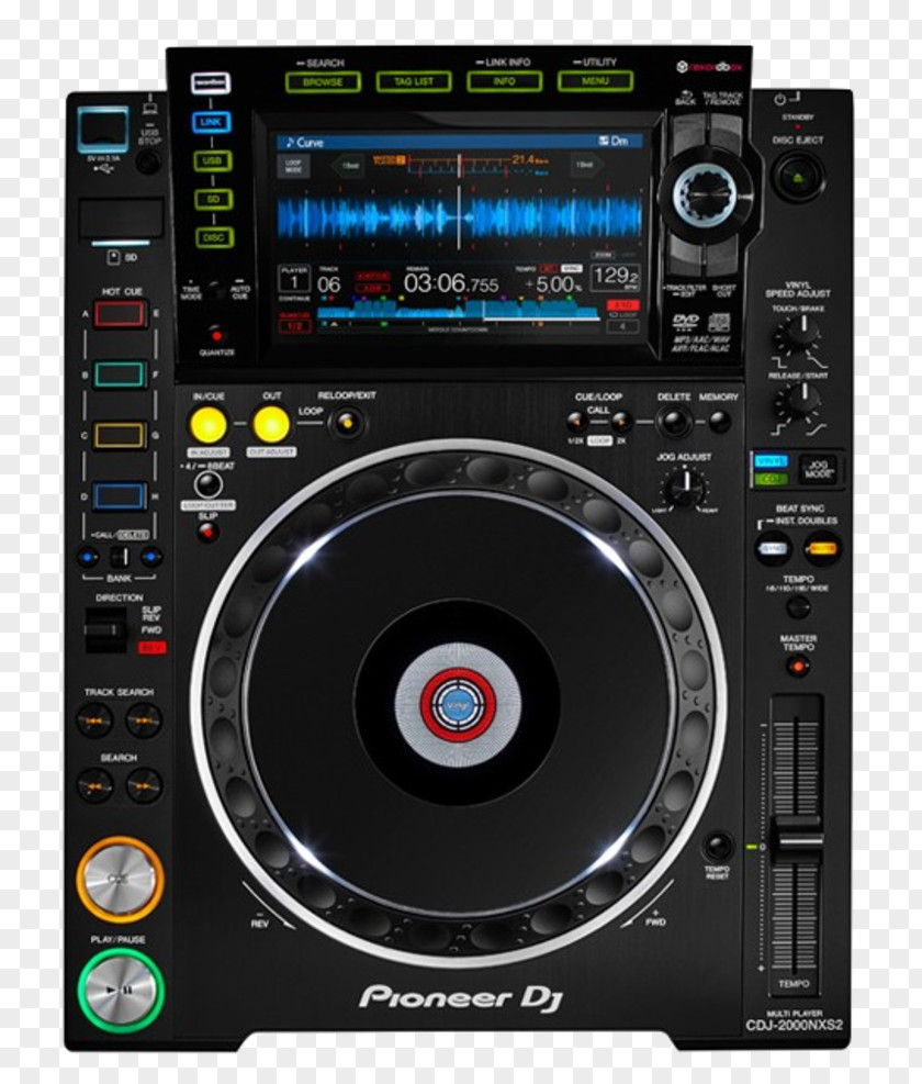 Mixer Dj CDJ Pioneer DJ Controller Disc Jockey PNG